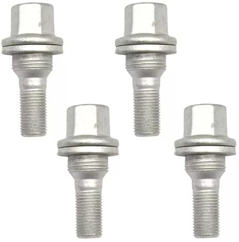DCXXAN Goujons de Roue, pour Peugeot 206, 207, 208, 308, 407, 3008 (2009-2016), écrous et boulons de Roue de 17 mm