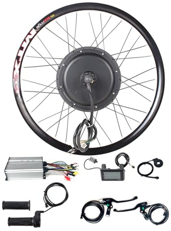 48V/52V 27.5 29 2000W Electric Bike Conversion Kit Rear Wheel Kit freewheel eBike Motor Motor 60~65km/h SW900 Display UKC1 Display (SW900 27.5'')