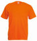 Fruit of the Loom - Men's Short Sleeve Crew Neck T-Shirt, Orange, 3XL