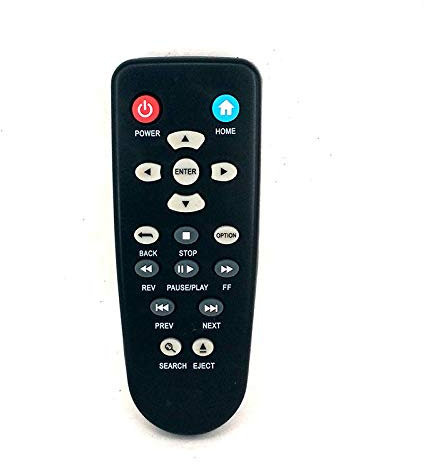 Artshu Remote Control for WD TV Digital WDTV Live TV Plus Mini HD Hub Media Player WDTV001RNN