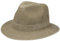 Stetson Organic Cotton Traveller Hut Herren - Stoffhut aus Bio-Baumwolle - Travellerhut mit UV-Schutz 40+ - Nachhaltiger Baumwollhut - Sonnenhut Frühjahr/Sommer Khaki XL (60-61 cm)