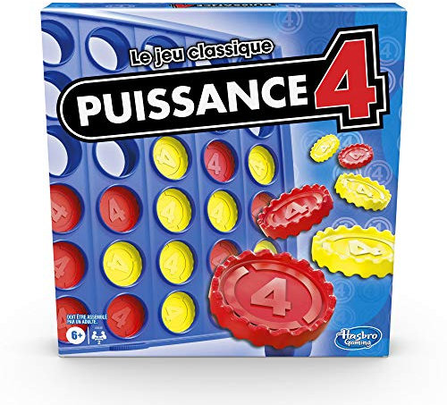 Power 4, Brettspiel und Brettspiel für Kinder, Strategie für 2 Spieler, richtet 4 Spieler, für Kinder ab 6 Jahren