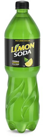 Lemonsoda | Bevanda Gassata al Limone, 1 Bottiglia da 125 cl PET, L'originale Limonata Italiana con Succo di Limoni Siciliani, Senza Coloranti