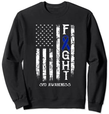 SPD Warrior US-Flagge Sweatshirt