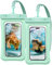 Spigen [2 PACK Aqua Shield Floating Waterproof Phone Pouch Up to 8.2, [Extra Large] [Non-Toxic TPU] IPX8 Case for iPhone 16 16e 15 14 Pro Max Plus, Samsung S25 S24 Ultra, Pixel more - Mint
