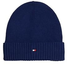 Tommy Hilfiger Men Stretch Slim FIT Tee MW0MW10800 Blue (Deep Indigo) XS