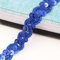 Whakano 5 Meters Glitzer Pailletten Bänder 1,5 cm Breite,Paillettenbesatz Dekoband Pailletten Zierband,für BauchtanzgüRtel,Nähen Handwerk,Vorhänge,Kleidung Deko,Geschenkverpackung,Navy blau