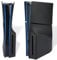 Faceplate for PS5 Slim Disk Console, Protective ABS Panels Compatible with PlayStation 5 Slim Disc Edition, PS5 Slim Accessories Plates Cover, Black