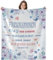 Calinline Beste Freundin Geschenke, Geschenk Beste Freundin Geburtstag, Geschenk Freundin, Geschenk Freundin Geburtstag, Kuscheldecke Flauschig Geschenk Beste Freundin 130x150cm