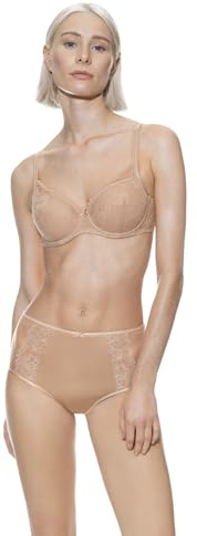 Mey Damen Spacer-BH mit Bügel Serie Fabulous Mystic | Damen-BH, Cup aus innovativem 3D-Material, Mit Bügel, Steg mit Zierschleife, Tüllspitze an Steg und Schale, atmungsaktiv