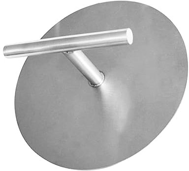 ISCBAFYX Runde Backform, antihaftbeschichtete Bratpfannen, Kuchen-Pressring, 304-Edelstahl-Füllung, Flacher Grill, Heim-Fleischpresse