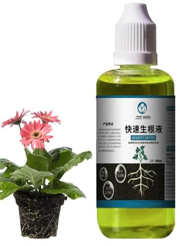 Qumiuu Hydroponische Nährstoffe, Flüssigdünger für Zimmerpflanzen | Rapid Rooting Solution Pflanzenwachstumsverstärker-Ergänzung | 100 ml Pflanzenwachstumsverstärker-Ergänzungsmittel,