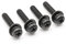 ReplacementScrews Stand Screws Compatible with LG 86UT7590PUA - 86 Inch UT Series 2024 4K Smart TV - Complete Feet/Legs Screw Set (Pack of 4)