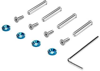 Premium Anodized Aluminum Alloy Screw Lock Nut Computer Case for CPU Cooling Fan