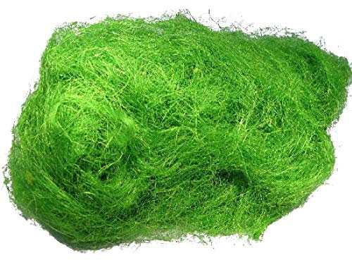 Decpero Sisalgras I apfelgrün I 500 Gramm