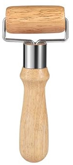 1 stücke Pizza Roller Fondant Roller Rolling Pin Fondant Rolling Pin Holz Rolling Pin Teig Roller Rolling Pin Rolling Pin Kmk427 (Gold, 17X6.5CM)