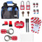 Industrial Lockout Tagout Kit (Loto) - Complete Safety Compliance Set with Padlocks, Steel Hasps, MCB Lockouts, Plug Lockout, Cable Ties & Loto Tags - Electrical, Industrial & Hazardous Environments