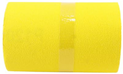 Alnicov Sandpaper Roll Yellow, Quartz Sand Abrasive Sanding Paper for Wood, Metal, Paint, Plaster, Filler, Automotive, Machine Sanders 120 Grit 93mm X 6m