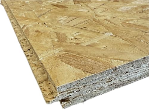 Tongue & Groove Loft Flooring Boards OSB Loft Panels – 10 Packs (30 Boards Total) | 1220mm x 300mm x 18mm |