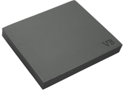 VonBueren Balance Pad | ca. 40 x 33 x 5 cm grau | Balancepad rutschfest | Schaumstoffmatte für Stabilitätstraining, Yoga, Physiotherapie und allgemeine Fitness