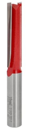 Freud F03FR01537 F03FR01537 - Fresa para ranuras con 2 cortes rectos de carburo HW soldados. Vástago A = 12 mm. Diámetro de corte D= 12 mm. Altura de corte H=50,5 mm
