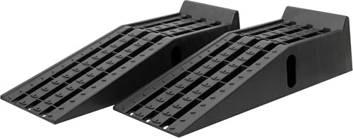 Ironton Poly Car Ramp Set, 12,000-Lb. GVW, 35.5in.L x 12in.W, 2-Pc.