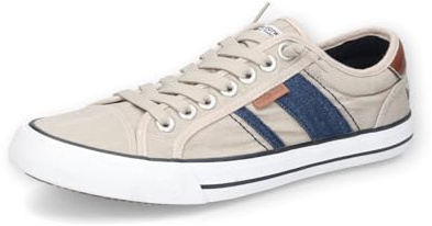 Dockers by Gerli Herren Low-Top Sneaker, Männer Halbschuhe,Business,Freizeit,straßenschuhe,Strassenschuhe,Sportschuhe,beige,47 EU
