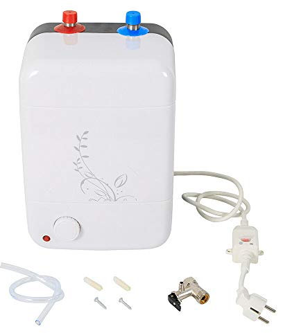 Calentador de agua eléctrico, 8 L, para cocina, bajo mesa, baja presión