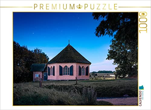 CALVENDO Puzzle Fischerkapelle im Fischerdorf Vitt 1000 Teile Puzzle quer | Lege-Größe cm Foto-Puzzle für glückliche Stunden