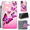 Funda para iPhone 11 Funda con Tapa de Cuero PU Soporte Plegable Ranuras para Tarjetas para Teléfono Móvil iPhone 11 Cubierta