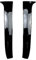 HYRAM Auto-Heckfenster-Seitenspoiler, passend for Volkswagen, passend for VW Golf 7 Variant Wagen 2014–2017, glänzend schwarz, ABS-Spoiler, Canards, Splitter, Auto Heckspoiler (Size : Gloss Black)