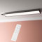 Lightbox LED Aufbaupaneel | 100 x 25 cm | dimmbares Wand- & Decken-Panel mit schwarzem Rahmen & Fernbedienung & CCT | warmweiße bis kaltweiße Lichtfarbe (3000-6500 K) | 3400 lm | aus Aluminium