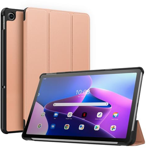 TiMOVO Hülle Kompatibel mit Lenovo Tab M10 Plus 3rd Gen 2022, Schlank Leicht Schutzhülle mit Ständer & Harter Rückseite für Lenovo Tab M10 Plus Tablet