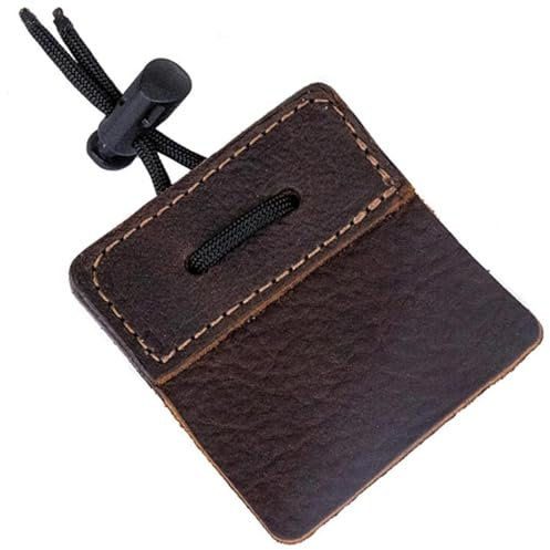 Tiardey 3 PCS Leder Bogenschießen Finger Tab Einstellbare Bogen Hand Protector Faux Leder Tab
