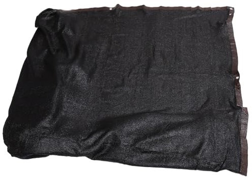 1pc Shade Net Outdoor Shade Screen Awning Pergola Shade Cover Sun Shade Gazebo Side Tent Tarp Patio Shade Patio Screen UV Block Sail Sunshades for Patios Canopy Shade Sail Black OUNONA