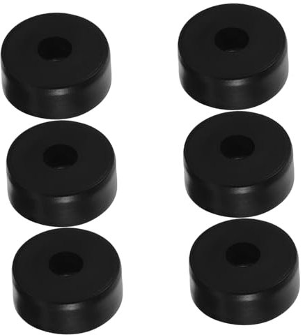 Gadpiparty Rubber Speaker Isolation Feet Pads 6pcs for Subwoofer Stand Floor Sound Isolation and Stereo Equipment Anti-vibration Supports