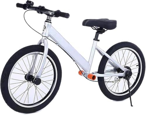 LESBJFDM Laufrad Für Erwachsene Und Großes Kind Mit Bremse - 18-Zoll-Luftreifen, Fußstütze, Ohne Pedal Für Jungen Und Mädchen