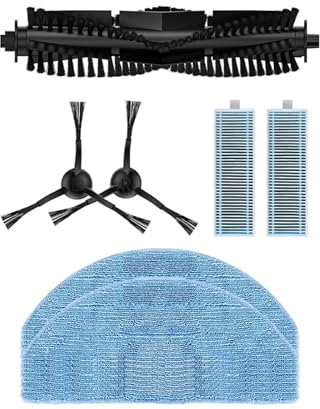 Tbrov Compatible con Laresar Evol 3S / Evol 3 Honiture G20 / G20 Pro Robot Aspirador Kit de Accesorios Piezas de Repuesto Oficiales Consumibles