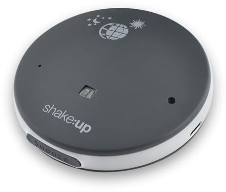 Humantechnik Shake:up Smartphone gesteuertes Bluetooth-Vibrations-Wecksystem, Wecker