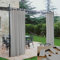Morbidissimi – Tenda Gazebo Idrorepellente e Resistente, Tenda da Esterno 140x270 cm Per Gazebo, Dotata di Passanti Con Chiusura A Bottone, 100% Made in Italy - Grigio