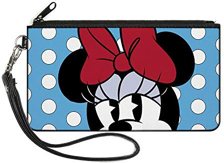 Buckle-Down Damen Geldbörse, Minnie Maus, 6.5 x 3.5
