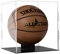 ZIGFRUIT Basketball-Vitrine, durchsichtig, Acryl, Alternative, Glaswürfel, Aufsatzbox, Baseball, Hockey, Fußball, Rahmen mit Sportball, Schattenschutz, schwarzer Ständer