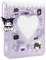 Photocard Binder 3 Zoll, Kpop Holder, Niedliches Mini Fotoalbum, Tragbarer Binder Mit Anhänger für Sammlung, 40 Taschen (Lila)