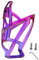 F Fityle Porte-Bouteille d'eau de vélo Porte-Boissons d'eau Porte-Bouteille coloré PC vélo Porte-bidon pour VTT avec vis et clé, Bleu Violet