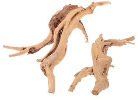 Mipcase Aquarium Accessories Natural Driftwood Decor Rhododendron Root for Fish Tank