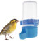 Fulenyi Dispensador de agua para pájaros, Dispensador de agua automático Bird 200 ML | Dispensador de alimentos para pájaros, Bebedero impermeable para pájaros, Botella de agua Loro para periquitos