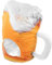 Amosfun Bierhaube Bierkrug Kopfschmuck Bierkrug Requisiten Party Bierkrug Hut Lustiger Hut Cosplay Versorgung Partyzubehör Hut Cosplay Bierkrug Hut Bierkrug Kappen Plüsch