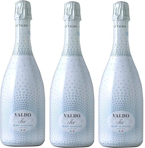 3 Flaschen Valdo Ice Blanc de Blanc Vino Spumante 11% Vol. a 0,75l a 750ml + Space Riegel von Onlineshop Bormann