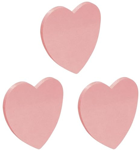 DONAU 7562001PL-16 Selbstklebende Notizzettel, rosa (Packung mit 3)