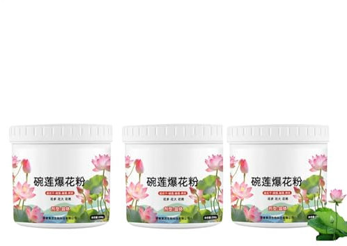 3 Nutrients For Bowl,Water Lily Fertilizer Powder,Water Soluble Booster Flower Food,Aquarium Flowers Cultivation Solution,High-Content Phosphorus For Plant Blooms,Aquarium Plant Fertilizer